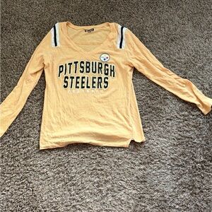 Pittsburgh Steelers women’s Long Sleeve Shirt - Yellow